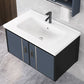 Glam Metal Sink Vanity Wall Mount Single-Sink Bathroom Vanity Clearhalo 'Bathroom Remodel & Bathroom Fixtures' 'Bathroom Vanities' 'bathroom_vanities' 'Home Improvement' 'home_improvement' 'home_improvement_bathroom_vanities' 1200x1200_81abe362-5972-4312-9892-9bcb11a87a29