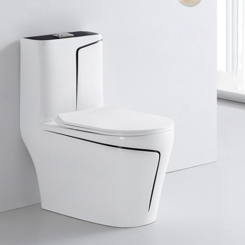 Skirted Toilet Traditional Floor Mount One-Piece Toilet with Slow Close Seat Clearhalo 'Bathroom Remodel & Bathroom Fixtures' 'Home Improvement' 'home_improvement' 'home_improvement_toilets' 'Toilets & Bidets' 'Toilets' 1200x1200_81cf3fd9-d65a-4bd6-b02a-d201a8539912