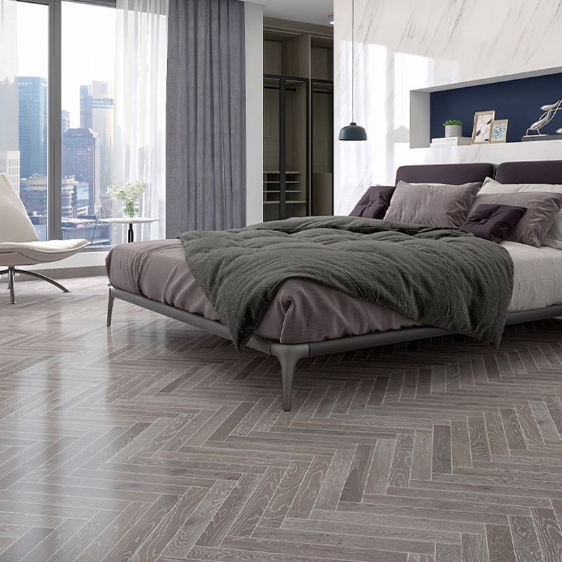 Modern Flooring Tiles Wire Brushed Solid Wood Parquet Floor Planks Clearhalo 'Flooring 'Hardwood Flooring' 'hardwood_flooring' 'Home Improvement' 'home_improvement' 'home_improvement_hardwood_flooring' Walls and Ceiling' 1200x1200_81d7dceb-b770-4065-af65-dfbe374629e8