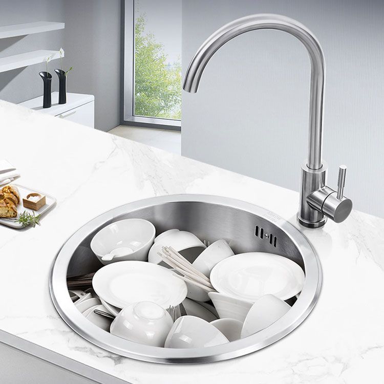 Contemporary Kitchen Sink Stainless Steel Single Bowl Kitchen Sink Clearhalo 'Home Improvement' 'home_improvement' 'home_improvement_kitchen_sinks' 'Kitchen Remodel & Kitchen Fixtures' 'Kitchen Sinks & Faucet Components' 'Kitchen Sinks' 'kitchen_sinks' 1200x1200_81e406f1-f977-4494-b85f-4f6362bc1700