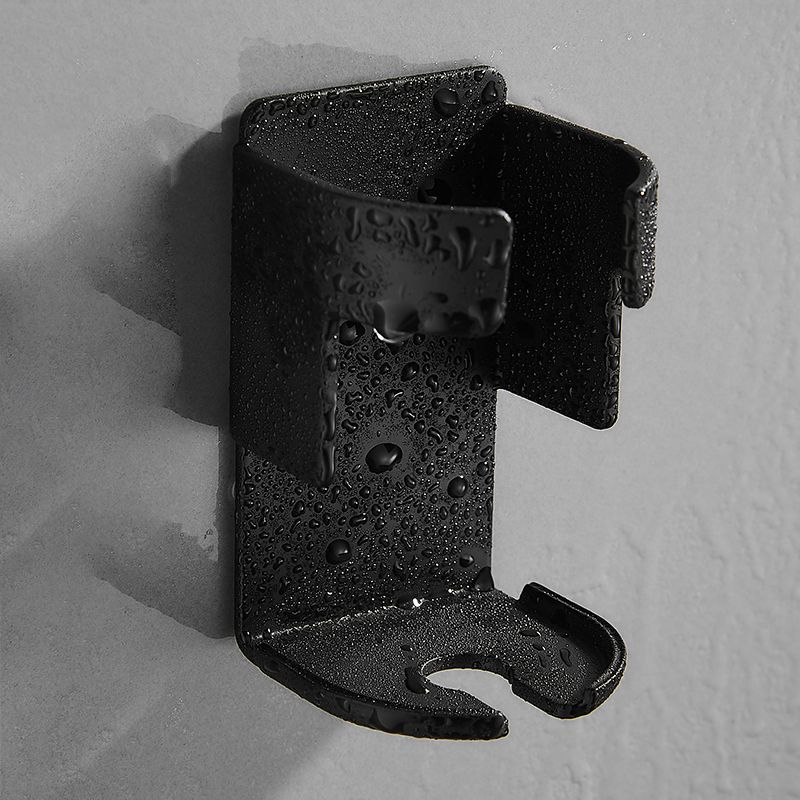 Modern Black/White 4-Piece Bathroom Accessory Set, Toothbrush Holder Clearhalo 'Bathroom Hardware Sets' 'Bathroom Hardware' 'Bathroom Remodel & Bathroom Fixtures' 'bathroom_hardware_sets' 'Home Improvement' 'home_improvement' 'home_improvement_bathroom_hardware_sets' 1200x1200_81f97ff4-65de-4b6e-bb37-d7e9c234da66