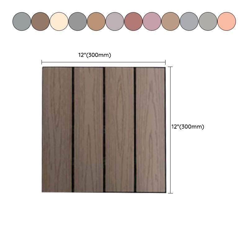 Classical Square Decking Tiles Solid Color Composite Patio Flooring Tiles Clearhalo 'Home Improvement' 'home_improvement' 'home_improvement_outdoor_deck_tiles_planks' 'Outdoor Deck Tiles & Planks' 'Outdoor Flooring & Tile' 'Outdoor Remodel' 'outdoor_deck_tiles_planks' 1200x1200_820666c8-e696-4f88-92a9-c42d8f4b9fa3