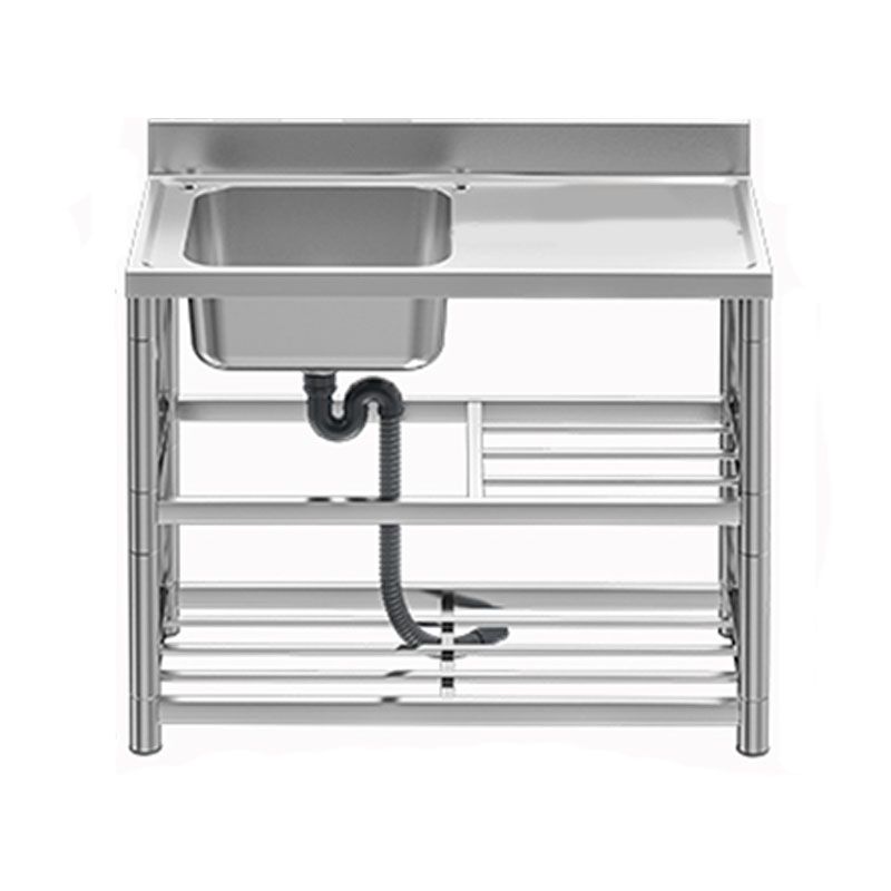 Classic Style Kitchen Sink Stainless Steel 2 Holes Undermount Kitchen Sink Clearhalo 'Home Improvement' 'home_improvement' 'home_improvement_kitchen_sinks' 'Kitchen Remodel & Kitchen Fixtures' 'Kitchen Sinks & Faucet Components' 'Kitchen Sinks' 'kitchen_sinks' 1200x1200_821913f0-2465-464d-b220-92bbcecfc50f