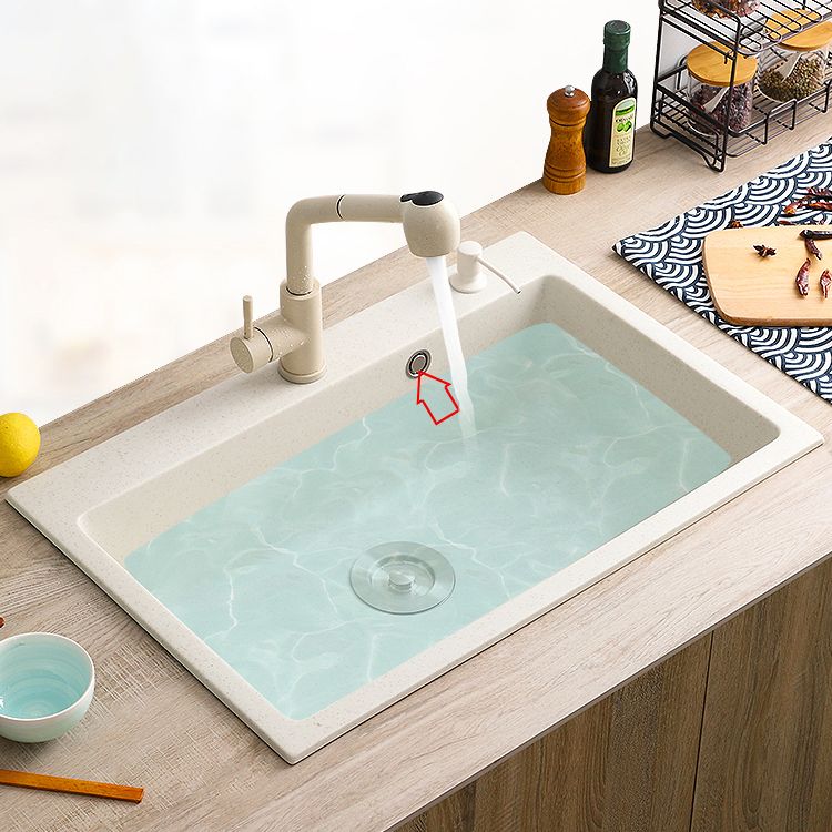 Beige Granite Kitchen Sink with Basket Strainer 2 Holes Sink Clearhalo 'Home Improvement' 'home_improvement' 'home_improvement_kitchen_sinks' 'Kitchen Remodel & Kitchen Fixtures' 'Kitchen Sinks & Faucet Components' 'Kitchen Sinks' 'kitchen_sinks' 1200x1200_823934aa-6f24-4aad-af82-edb183a5f21d