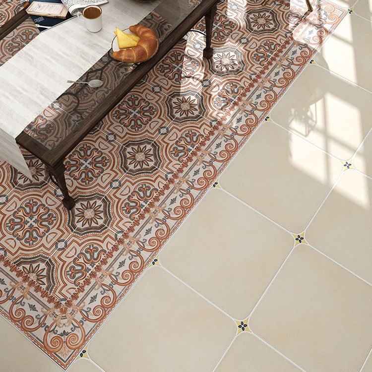 Square Floor Tile Straight Edge Traditional Style Singular Tile Clearhalo 'Floor Tiles & Wall Tiles' 'floor_tiles_wall_tiles' 'Flooring 'Home Improvement' 'home_improvement' 'home_improvement_floor_tiles_wall_tiles' Walls and Ceiling' 1200x1200_8240d011-56e4-428c-9844-2ab15ffce7d9