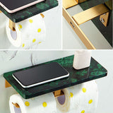 Golden Bath Hardware Set Brass& Marble Bathroom Accessory Kit Clearhalo 'Bathroom Hardware Sets' 'Bathroom Hardware' 'Bathroom Remodel & Bathroom Fixtures' 'bathroom_hardware_sets' 'Home Improvement' 'home_improvement' 'home_improvement_bathroom_hardware_sets' 1200x1200_8240df7a-c0b1-4590-b624-e26e26a043d6