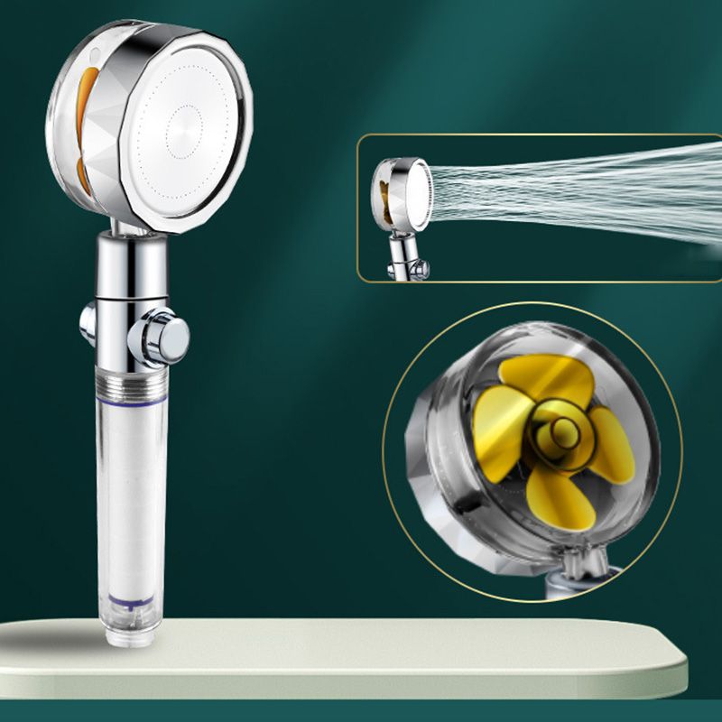 Modern Style Handheld Shower Head Plastic Shower Head with Adjustable Water Flow Clearhalo 'Bathroom Remodel & Bathroom Fixtures' 'Home Improvement' 'home_improvement' 'home_improvement_shower_heads' 'Shower Heads' 'shower_heads' 'Showers & Bathtubs Plumbing' 'Showers & Bathtubs' 1200x1200_825ed8cf-f6b2-49ea-a95c-de57a9519f6b