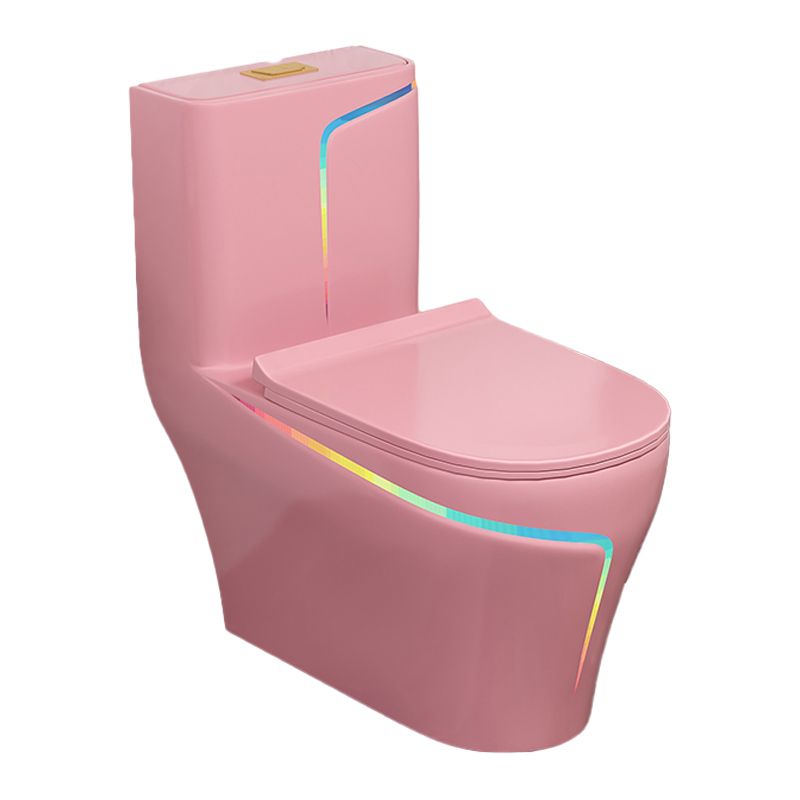 Traditional Flush Toilet Floor Mount One-Piece Toilet with Slow Close Seat Clearhalo 'Bathroom Remodel & Bathroom Fixtures' 'Home Improvement' 'home_improvement' 'home_improvement_toilets' 'Toilets & Bidets' 'Toilets' 1200x1200_825ee634-bf5d-4889-b804-e68e323b30c9