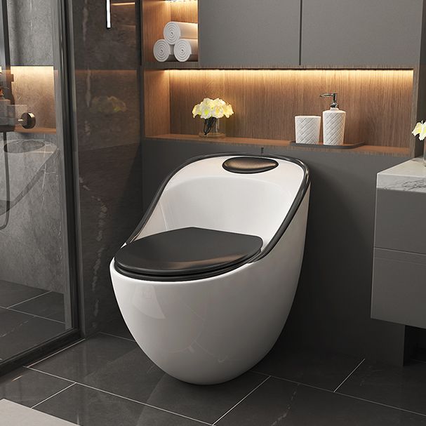 Modern Toilet Bowl All In One Floor Mounted Porcelain Flush Toilet Clearhalo 'Bathroom Remodel & Bathroom Fixtures' 'Home Improvement' 'home_improvement' 'home_improvement_toilets' 'Toilets & Bidets' 'Toilets' 1200x1200_828a3158-3315-47e8-93cf-0ca1064b156b