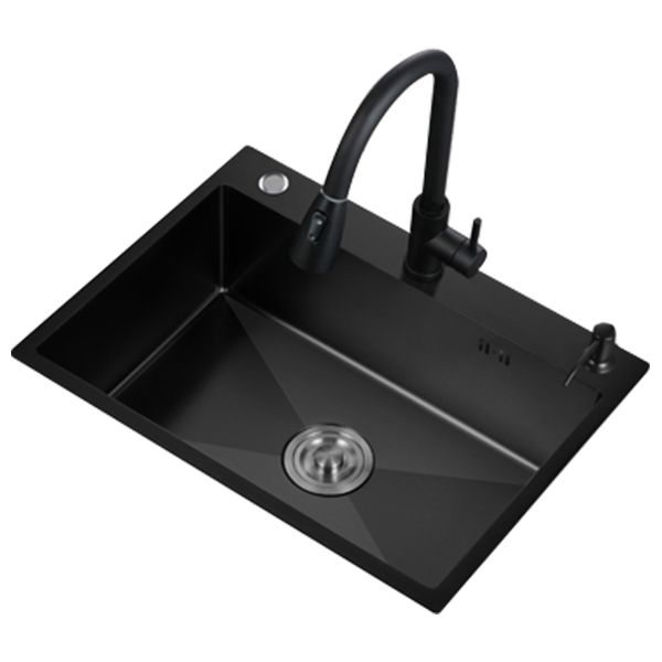 Contemporary Kitchen Sink Colorfast Drop-In Stainless Steel Kitchen Sink Clearhalo 'Home Improvement' 'home_improvement' 'home_improvement_kitchen_sinks' 'Kitchen Remodel & Kitchen Fixtures' 'Kitchen Sinks & Faucet Components' 'Kitchen Sinks' 'kitchen_sinks' 1200x1200_82aab689-ebd1-429c-8766-cd4fc0f95fe7