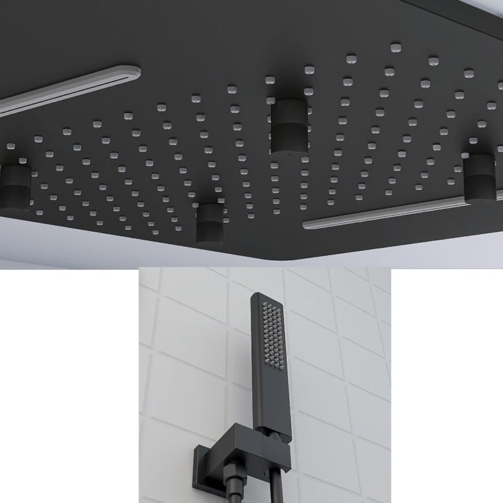 All-copper Concealed Shower Set In-wall Bathroom Minimalist Waterfall Shower Clearhalo 'Bathroom Remodel & Bathroom Fixtures' 'Home Improvement' 'home_improvement' 'home_improvement_shower_faucets' 'Shower Faucets & Systems' 'shower_faucets' 'Showers & Bathtubs Plumbing' 'Showers & Bathtubs' 1200x1200_82cf6cdb-f539-4fea-88e7-c8471de4ab42