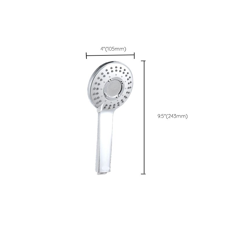 Round Self-Cleaning Hand Shower Adjustable Water Flow Wall-Mount Hand Shower Clearhalo 'Bathroom Remodel & Bathroom Fixtures' 'Home Improvement' 'home_improvement' 'home_improvement_shower_heads' 'Shower Heads' 'shower_heads' 'Showers & Bathtubs Plumbing' 'Showers & Bathtubs' 1200x1200_82e45120-d06e-44e2-9888-0efb58faef7d