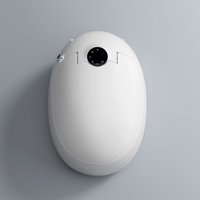 White Round Floor Mount Bidet Antimicrobial Floor Standing Bidet Clearhalo 'Bathroom Remodel & Bathroom Fixtures' 'Bidets' 'Home Improvement' 'home_improvement' 'home_improvement_bidets' 'Toilets & Bidets' 1200x1200_82e59698-2736-49b8-a003-6b5df9232158