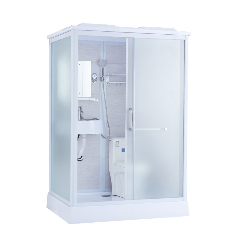 Framed Corner Shower Enclosure Rectangle Shower Enclosure with Faucet Included Clearhalo 'Bathroom Remodel & Bathroom Fixtures' 'Home Improvement' 'home_improvement' 'home_improvement_shower_stalls_enclosures' 'Shower Stalls & Enclosures' 'shower_stalls_enclosures' 'Showers & Bathtubs' 1200x1200_82ed9e37-ba9c-485e-91b0-dc0c194e0ebf