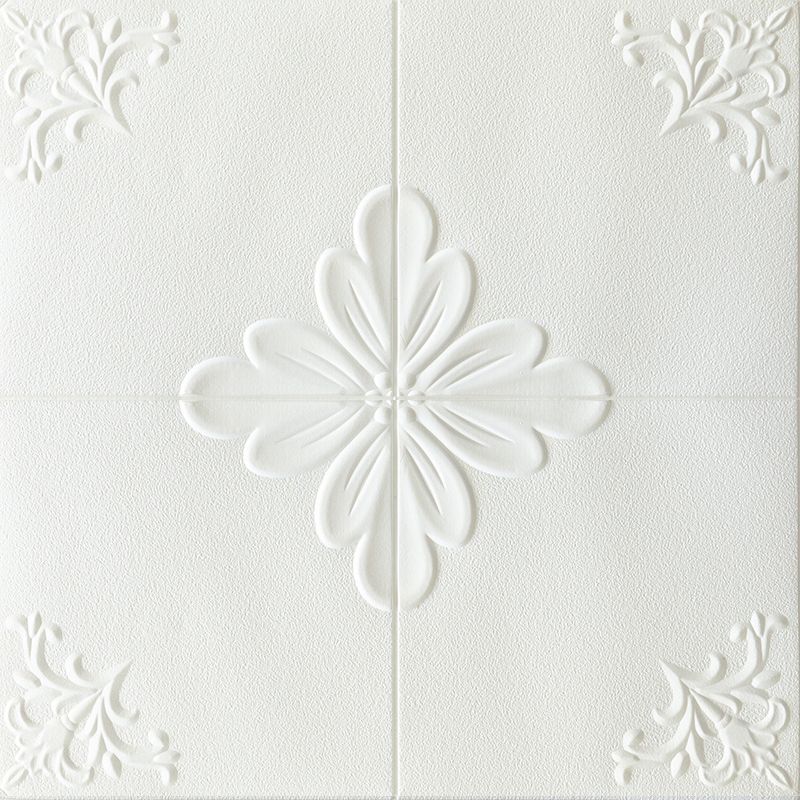 Indoor Home Wall Paneling 3D Floral Print Peel and Stick Waterproof Wall Panel Clearhalo 'Flooring 'Home Improvement' 'home_improvement' 'home_improvement_wall_paneling' 'Wall Paneling' 'wall_paneling' 'Walls & Ceilings' Walls and Ceiling' 1200x1200_83065025-d891-4d97-9343-81682ca3f4fd