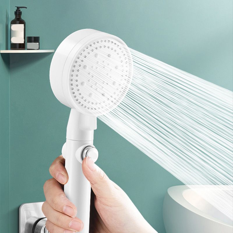 Modern Shower Head Plastic Bathroom Shower Head with Adjustable Spray Pattern Clearhalo 'Bathroom Remodel & Bathroom Fixtures' 'Home Improvement' 'home_improvement' 'home_improvement_shower_heads' 'Shower Heads' 'shower_heads' 'Showers & Bathtubs Plumbing' 'Showers & Bathtubs' 1200x1200_8358b339-bce8-40c0-8538-ad5feb4f240f