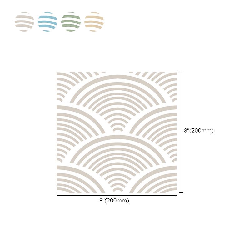 Modern Mosaic Tile Peel and Stick Tile Pvc Kitchen Backsplash Peel and Stick Wall Tile Clearhalo 'Flooring 'Home Improvement' 'home_improvement' 'home_improvement_peel_stick_blacksplash' 'Peel & Stick Backsplash Tile' 'peel_stick_blacksplash' 'Walls & Ceilings' Walls and Ceiling' 1200x1200_8366446e-c171-4fac-84dc-c4726d7fba4a