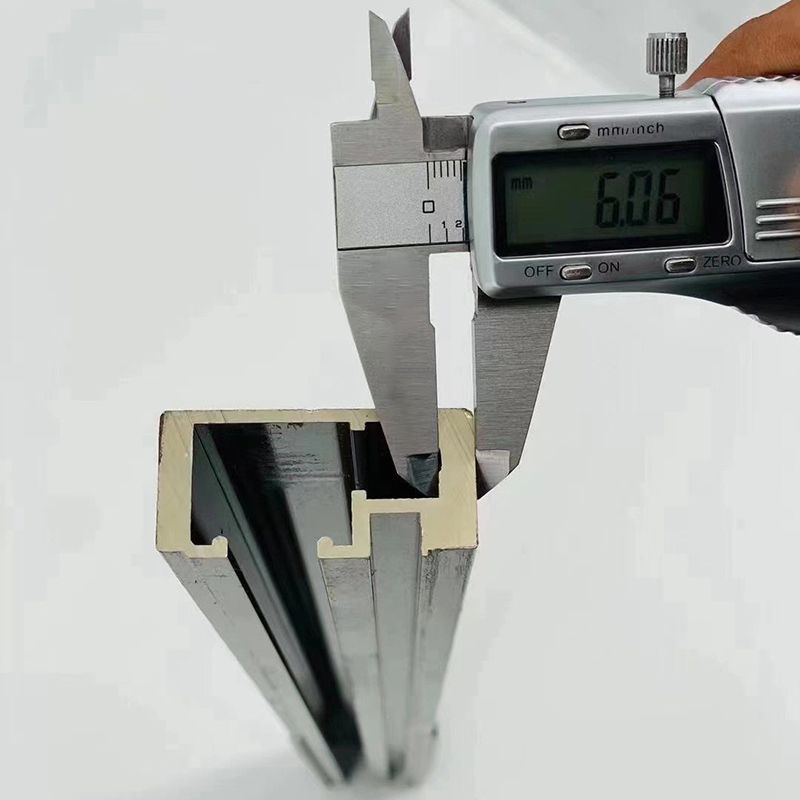 Tempered Glass Single Sliding Shower Bath Door Transparent Metal Framed Shower Door Clearhalo 'Bathroom Remodel & Bathroom Fixtures' 'Home Improvement' 'home_improvement' 'home_improvement_shower_tub_doors' 'Shower and Tub Doors' 'shower_tub_doors' 'Showers & Bathtubs' 1200x1200_837a407c-a6be-45cb-b2f2-7c3e30940b95