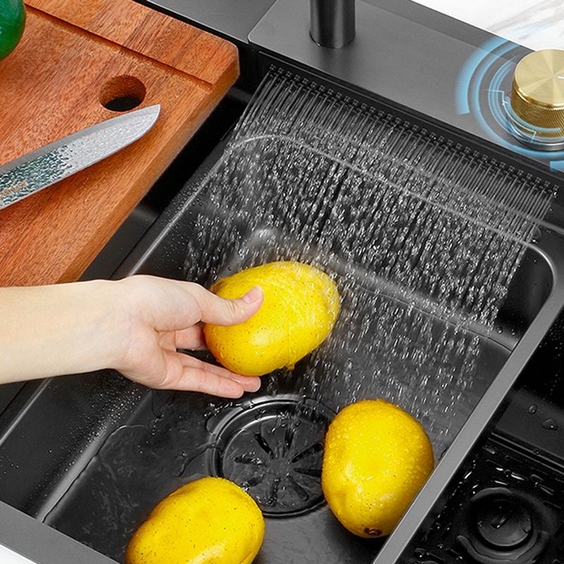 Classic Kitchen Sink Stainless Steel Drop-In Friction Resistant Kitchen Sink Clearhalo 'Home Improvement' 'home_improvement' 'home_improvement_kitchen_sinks' 'Kitchen Remodel & Kitchen Fixtures' 'Kitchen Sinks & Faucet Components' 'Kitchen Sinks' 'kitchen_sinks' 1200x1200_83a6817c-6cb4-4823-b65f-7d6bc5e0a348