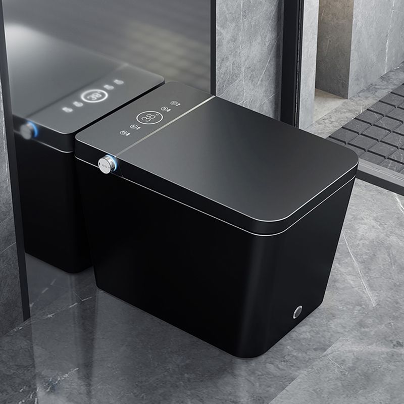 Modern Floor Mounted Flush Toilet Siphon Jet Urine Toilet with Heated Seat for Bathroom Clearhalo 'Bathroom Remodel & Bathroom Fixtures' 'Home Improvement' 'home_improvement' 'home_improvement_toilets' 'Toilets & Bidets' 'Toilets' 1200x1200_83c7ea1d-da15-4749-bd1c-eec7532945a8