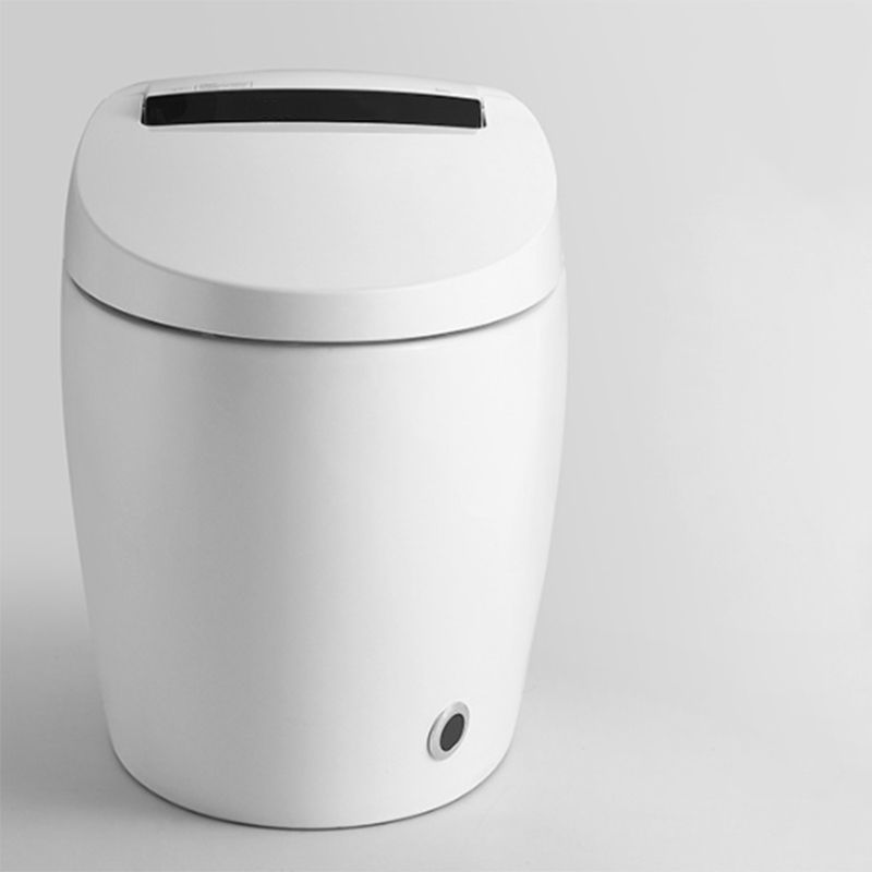 Elongated Smart Toilet Seat Bidet Antimicrobial Bidet Seat with Heated Seat Clearhalo 'Bathroom Remodel & Bathroom Fixtures' 'Bidets' 'Home Improvement' 'home_improvement' 'home_improvement_bidets' 'Toilets & Bidets' 1200x1200_83cfca17-9360-42b3-b4de-970dd877e6b0