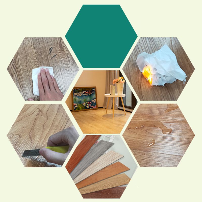 Peel and Stick PVC Flooring Smooth Wood Look Vinyl Flooring for Living Room Clearhalo 'Flooring 'Home Improvement' 'home_improvement' 'home_improvement_vinyl_flooring' 'Vinyl Flooring' 'vinyl_flooring' Walls and Ceiling' 1200x1200_83db7fe0-29da-4c9e-b7b1-45b03d24f6d9