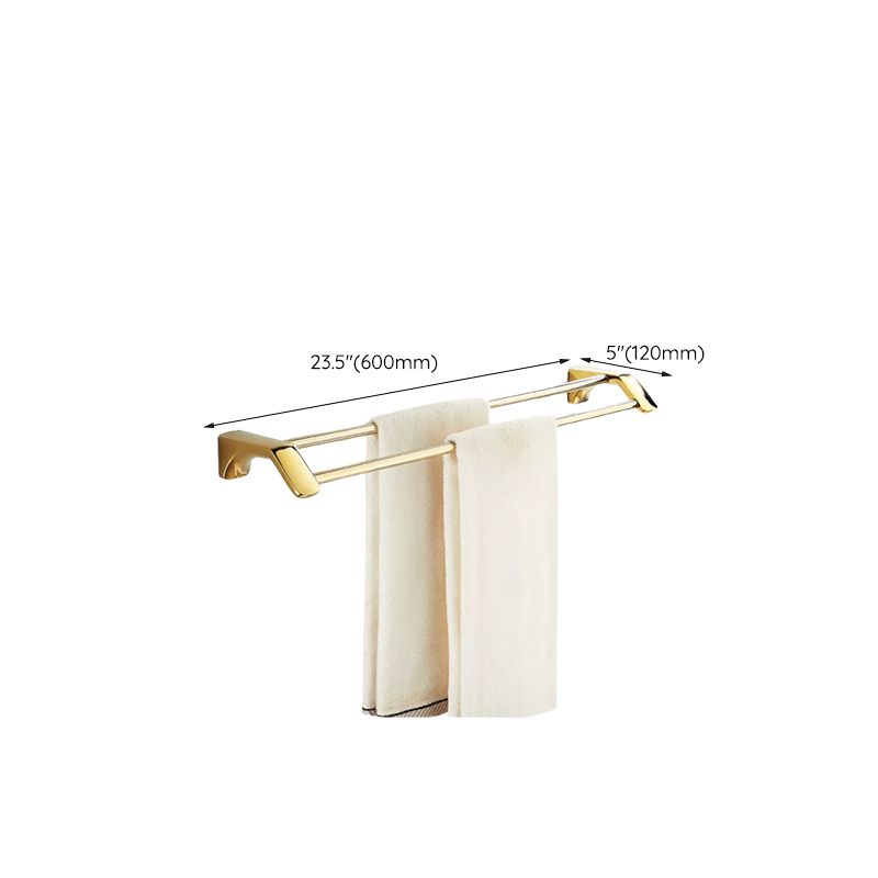 Traditional Bathroom Hardware Gold Bath Shelf Bathroom Accessory Kit Clearhalo 'Bathroom Hardware Sets' 'Bathroom Hardware' 'Bathroom Remodel & Bathroom Fixtures' 'bathroom_hardware_sets' 'Home Improvement' 'home_improvement' 'home_improvement_bathroom_hardware_sets' 1200x1200_83e3c7e0-40db-477c-b211-14881c55f8cf
