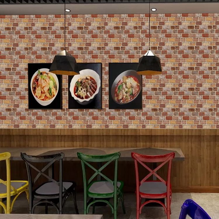 Artificial Brick Panel Wall Farmhouse Style Simple Home Living Room Wall Panel (5-pack) Clearhalo 'Flooring 'Home Improvement' 'home_improvement' 'home_improvement_wall_paneling' 'Wall Paneling' 'wall_paneling' 'Walls & Ceilings' Walls and Ceiling' 1200x1200_83ecf360-7c6d-4d5c-891f-8af849125966