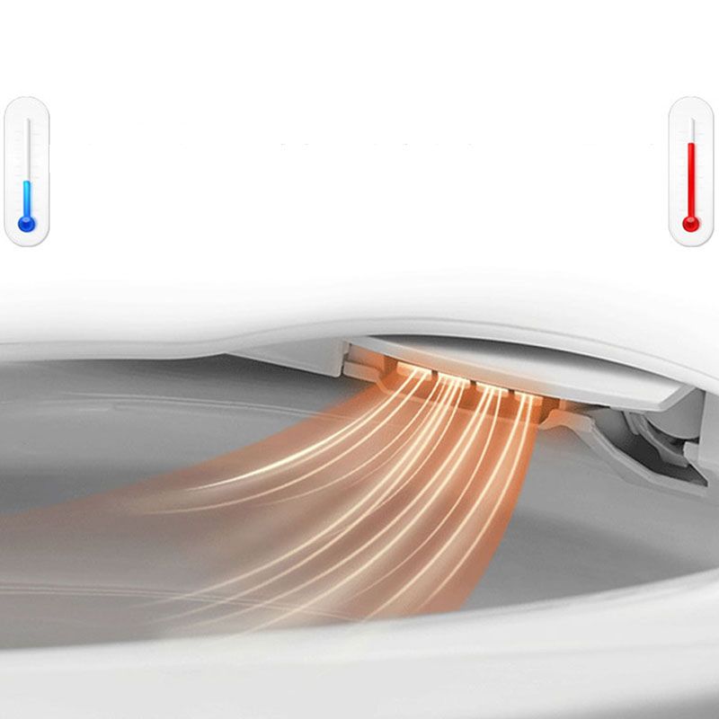 Contemporary Electronic Elongated Toilet with Heated Seat Wall Mounted Bidet Clearhalo 'Bathroom Remodel & Bathroom Fixtures' 'Bidets' 'Home Improvement' 'home_improvement' 'home_improvement_bidets' 'Toilets & Bidets' 1200x1200_83f67158-7586-4473-a516-a2b2a5e1d64f