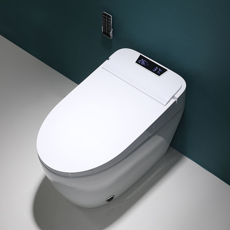 Contemporary All-In-One Smart Toilet White Elongated Floor Standing Bidet with Heated Seat Clearhalo 'Bathroom Remodel & Bathroom Fixtures' 'Bidets' 'Home Improvement' 'home_improvement' 'home_improvement_bidets' 'Toilets & Bidets' 1200x1200_84023a1d-3108-4d0a-b2c4-f4f57a1580f7