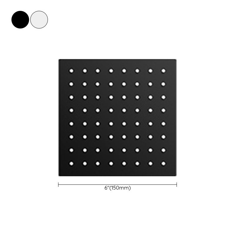 Black Round Fixed Shower Head Modern Style Wall-Mount Showerhead Clearhalo 'Bathroom Remodel & Bathroom Fixtures' 'Home Improvement' 'home_improvement' 'home_improvement_shower_heads' 'Shower Heads' 'shower_heads' 'Showers & Bathtubs Plumbing' 'Showers & Bathtubs' 1200x1200_840353be-a2fd-4c12-9269-6fef230e128e