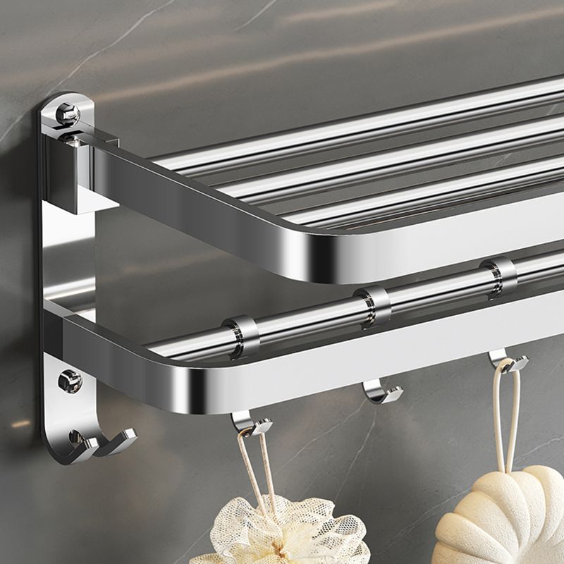 Modern 7 Piece Bathroom Accessory Set Polished Chrome Bathroom Hardware Clearhalo 'Bathroom Hardware Sets' 'Bathroom Hardware' 'Bathroom Remodel & Bathroom Fixtures' 'bathroom_hardware_sets' 'Home Improvement' 'home_improvement' 'home_improvement_bathroom_hardware_sets' 1200x1200_8410f850-f3e9-42ae-9042-80720c8c0475