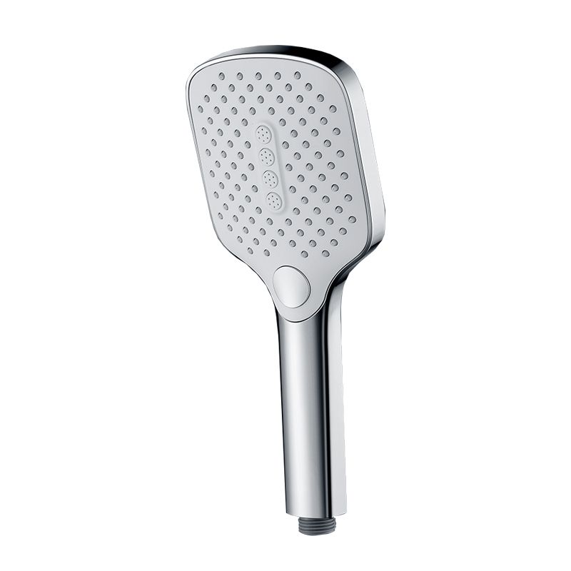 Contemporary Fixed Shower Head Square Metal Shower Head Combo Clearhalo 'Bathroom Remodel & Bathroom Fixtures' 'Home Improvement' 'home_improvement' 'home_improvement_shower_heads' 'Shower Heads' 'shower_heads' 'Showers & Bathtubs Plumbing' 'Showers & Bathtubs' 1200x1200_842633f0-1a4d-4620-a6bc-b6243d5c5ac2