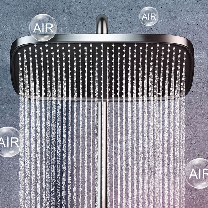 Modern Shower Trim Handheld Shower Head Wall Mounted Rain Shower Head Shower Trim Clearhalo 'Bathroom Remodel & Bathroom Fixtures' 'Home Improvement' 'home_improvement' 'home_improvement_shower_faucets' 'Shower Faucets & Systems' 'shower_faucets' 'Showers & Bathtubs Plumbing' 'Showers & Bathtubs' 1200x1200_8440717c-a70e-4816-8423-1f4034352c3f