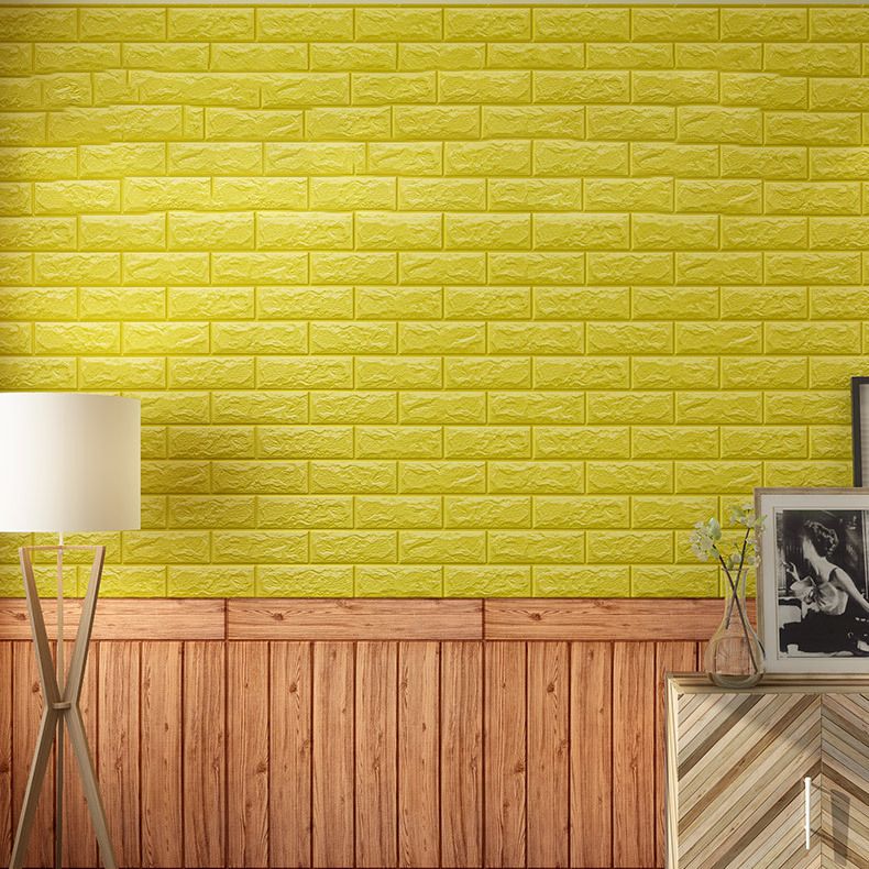 Modern Tin Backsplash Paneling Smooth Wall Ceiling Wood Board Set of 6 Clearhalo 'Flooring 'Home Improvement' 'home_improvement' 'home_improvement_wall_paneling' 'Wall Paneling' 'wall_paneling' 'Walls & Ceilings' Walls and Ceiling' 1200x1200_8442191e-5db9-46e5-9a8a-2ce430516c5f