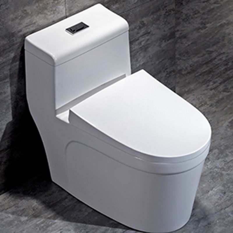 Contemporary Ceramic Toilet Bowl Floor Mounted Urine Toilet with Spray Gun for Washroom Clearhalo 'Bathroom Remodel & Bathroom Fixtures' 'Home Improvement' 'home_improvement' 'home_improvement_toilets' 'Toilets & Bidets' 'Toilets' 1200x1200_844f7ed8-0de8-4bc1-8c66-1f48946c53dc