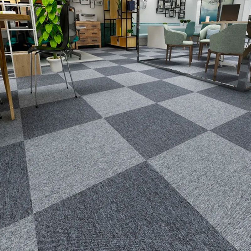 Carpet Tile Color Block Level Loop Non-Skid Carpet Floor Tile Clearhalo 'Carpet Tiles & Carpet Squares' 'carpet_tiles_carpet_squares' 'Flooring 'Home Improvement' 'home_improvement' 'home_improvement_carpet_tiles_carpet_squares' Walls and Ceiling' 1200x1200_847b21df-a061-4a90-9e0a-9f4ffa59bd3f