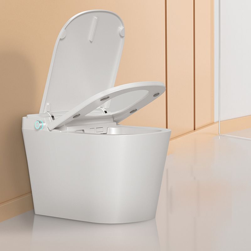Antimicrobial Elongated Floor Standing Bidet in White with Heated Seat Clearhalo 'Bathroom Remodel & Bathroom Fixtures' 'Bidets' 'Home Improvement' 'home_improvement' 'home_improvement_bidets' 'Toilets & Bidets' 1200x1200_848dcd34-0e63-4a97-89f6-76030e102dbd