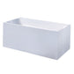 Antique Finish Bathtub Modern Rectangular Back to Wall Soaking Bath Tub Clearhalo 'Bathroom Remodel & Bathroom Fixtures' 'Bathtubs' 'Home Improvement' 'home_improvement' 'home_improvement_bathtubs' 'Showers & Bathtubs' 1200x1200_849ef8df-5de8-4254-a052-bb671b1afc7d