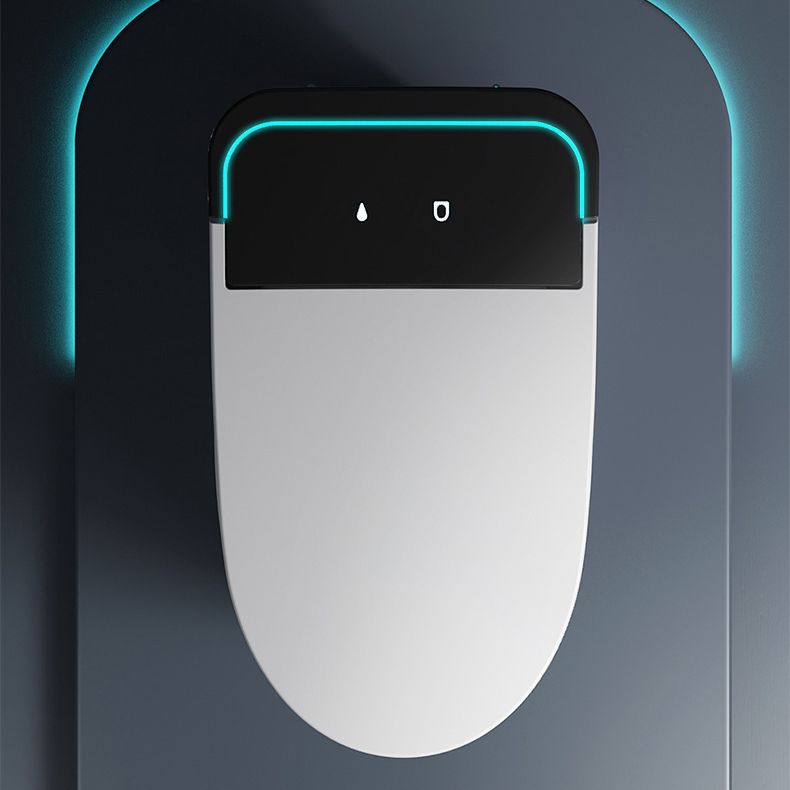 Modern Floor Mount Skirted Toilet Bowl Siphon Jet Toilet with Seat for Bathroom Clearhalo 'Bathroom Remodel & Bathroom Fixtures' 'Home Improvement' 'home_improvement' 'home_improvement_toilets' 'Toilets & Bidets' 'Toilets' 1200x1200_84eac0b0-e5f5-4d33-861d-5f7f9242a06c