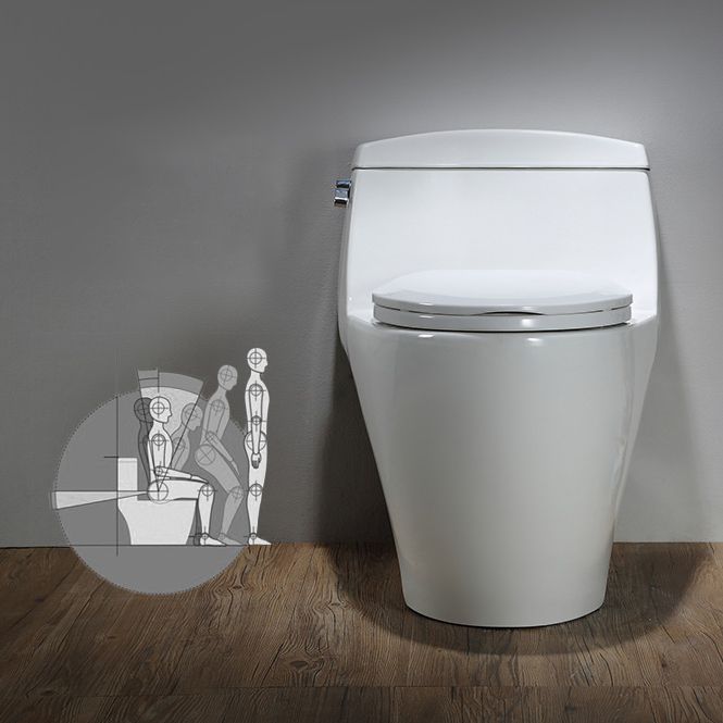 Modern Siphon Jet Toilet Bowl Cotton White Bidet Toilet with Seat for Bathroom Clearhalo 'Bathroom Remodel & Bathroom Fixtures' 'Home Improvement' 'home_improvement' 'home_improvement_toilets' 'Toilets & Bidets' 'Toilets' 1200x1200_84ec3717-326a-4a72-98cb-e0e82c749e56