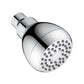 Silver Round Showerhead Standard Spray Pattern Wall-Mount Showerhead Clearhalo 'Bathroom Remodel & Bathroom Fixtures' 'Home Improvement' 'home_improvement' 'home_improvement_shower_heads' 'Shower Heads' 'shower_heads' 'Showers & Bathtubs Plumbing' 'Showers & Bathtubs' 1200x1200_8507b01e-f7fa-4986-8a97-add621679bdc
