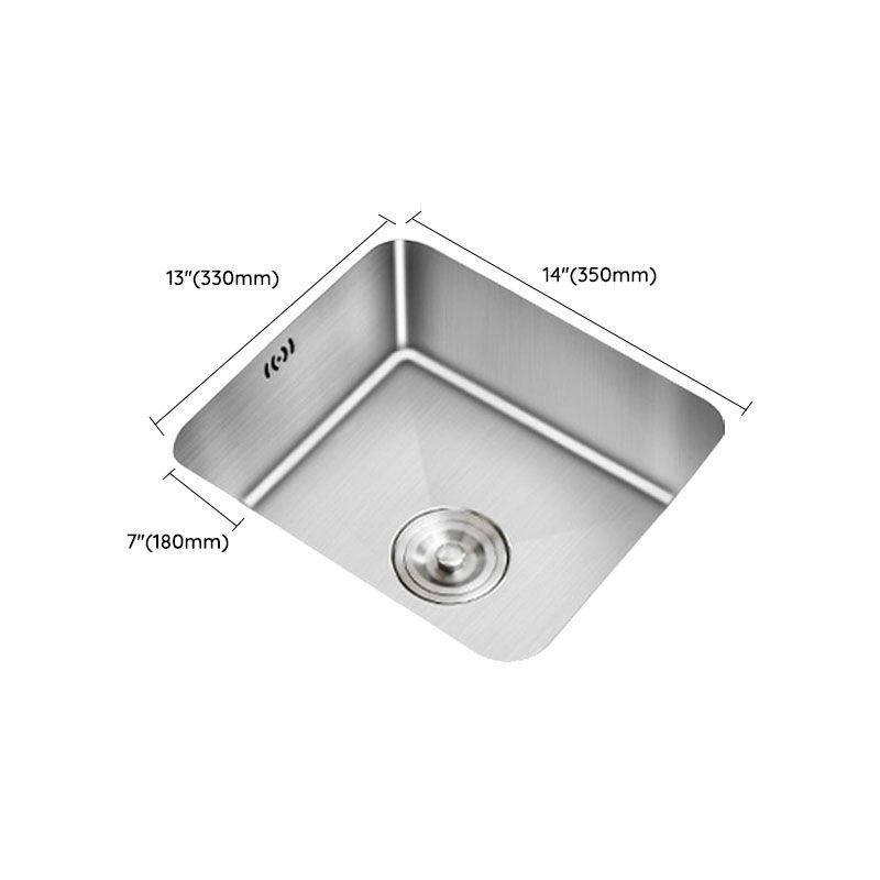 Modern Style Kitchen Sink Stainless Steel Overflow Hole Design Kitchen Sink with Faucet Clearhalo 'Home Improvement' 'home_improvement' 'home_improvement_kitchen_sinks' 'Kitchen Remodel & Kitchen Fixtures' 'Kitchen Sinks & Faucet Components' 'Kitchen Sinks' 'kitchen_sinks' 1200x1200_8510f572-d667-4fe8-9eb1-c0e4965639db