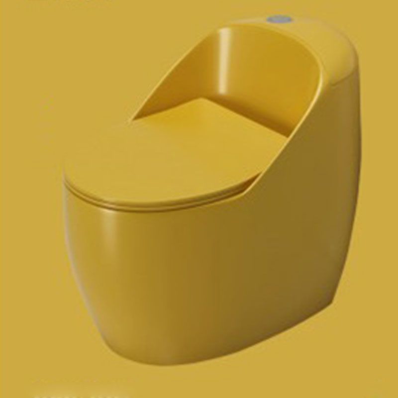1-Piece Round Toilet Bowl 1.2 GPF Siphon Jet Flush Toilet for Bathroom Clearhalo 'Bathroom Remodel & Bathroom Fixtures' 'Home Improvement' 'home_improvement' 'home_improvement_toilets' 'Toilets & Bidets' 'Toilets' 1200x1200_8520bede-8950-4d0a-bd64-19be7ff7efcb