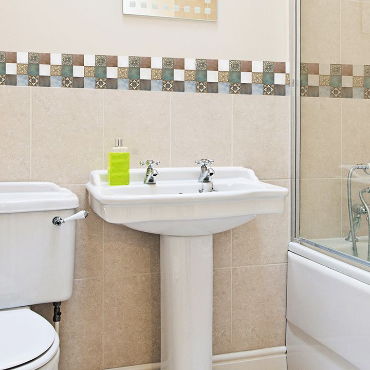 Modern Backsplash Tile Smooth Peel and Stick Wall Tile for Bathroom Clearhalo 'Flooring 'Home Improvement' 'home_improvement' 'home_improvement_peel_stick_blacksplash' 'Peel & Stick Backsplash Tile' 'peel_stick_blacksplash' 'Walls & Ceilings' Walls and Ceiling' 1200x1200_85282811-9627-4b22-9aca-fe675c26f24a