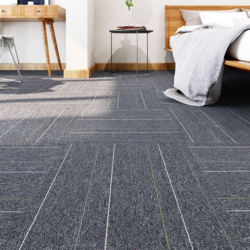 Gray Tone Level Loop Carpet Tile Solid Color Indoor Office Carpet Tile Clearhalo 'Carpet Tiles & Carpet Squares' 'carpet_tiles_carpet_squares' 'Flooring 'Home Improvement' 'home_improvement' 'home_improvement_carpet_tiles_carpet_squares' Walls and Ceiling' 1200x1200_8528f49e-ea1d-422c-a255-596be365b342