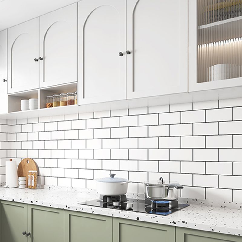 Modern Peel and Stick Tile PVC Rectangular 10 Pack Peel & Stick Field Tile for Kitchen Clearhalo 'Flooring 'Home Improvement' 'home_improvement' 'home_improvement_peel_stick_blacksplash' 'Peel & Stick Backsplash Tile' 'peel_stick_blacksplash' 'Walls & Ceilings' Walls and Ceiling' 1200x1200_853f726d-4cf1-4e86-b7a6-65e0bdbe15d0