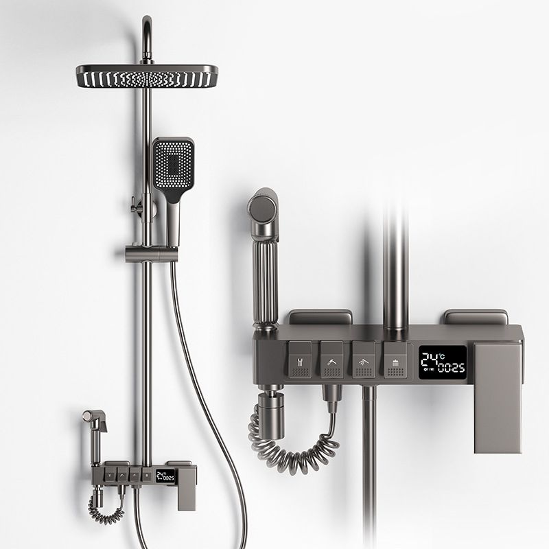 Modern Shower Trim Brass Thermostatic Adjustable Shower Head Wall Mounted Shower Set Clearhalo 'Bathroom Remodel & Bathroom Fixtures' 'Home Improvement' 'home_improvement' 'home_improvement_shower_faucets' 'Shower Faucets & Systems' 'shower_faucets' 'Showers & Bathtubs Plumbing' 'Showers & Bathtubs' 1200x1200_8549e266-1ab1-49bf-a8fb-5bd36fdc5be9