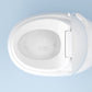 White Floor Mount Bidet Round Floor Standing Bidet with Heated Seat Clearhalo 'Bathroom Remodel & Bathroom Fixtures' 'Bidets' 'Home Improvement' 'home_improvement' 'home_improvement_bidets' 'Toilets & Bidets' 1200x1200_854d9d2e-b26c-4273-b0d4-30f844c32fc1