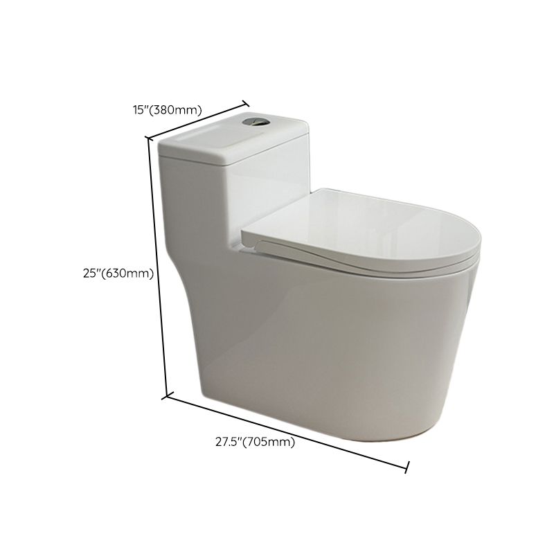 Traditional Toilet Bowl One Piece Toilet Floor Mounted Siphon Jet Flush Toilet Clearhalo 'Bathroom Remodel & Bathroom Fixtures' 'Home Improvement' 'home_improvement' 'home_improvement_toilets' 'Toilets & Bidets' 'Toilets' 1200x1200_8562000c-6cd8-40db-802c-aa97a85e6309